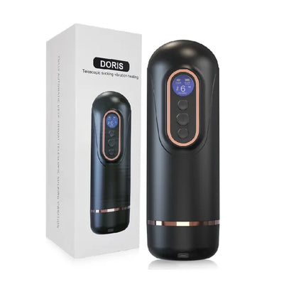 Doris 9-Speed Vibrating 5-Mode Sucking 3-Speed Thrusting Male Masturbator - Heating & Sound