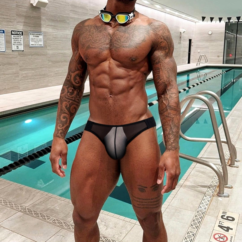 Mens Lingerie black XXL Extra Breathable