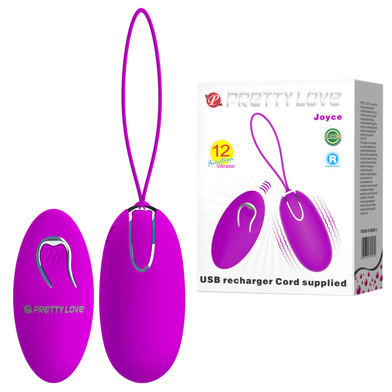Pretty Love JOYCE Rechargeable Wearable Love Egg with Wireless Remote Control