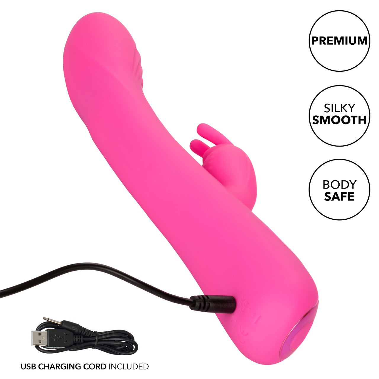 Jack Rabbit ELITE ROCKING RABBIT Pink Come Hither G-spot Rabbit Vibrator