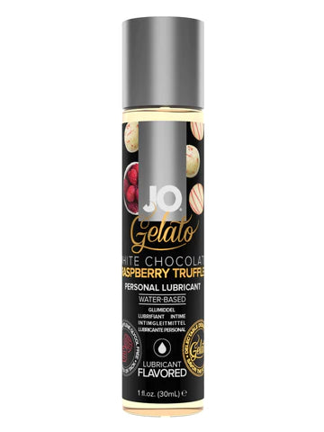 Jo GELATO WHITE CHOCOLATE RASPBERRY TRUFFLE Flavoured Lubricant 