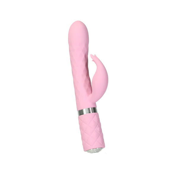 Pillow Talk LIVELY Rechargeable Powerful Rotating Rabbit Vibrator with Swarovski Crystal