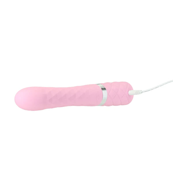 Pillow Talk LIVELY Rechargeable Powerful Rotating Rabbit Vibrator with Swarovski Crystal