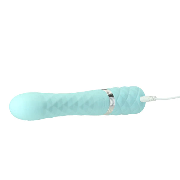 Pillow Talk Lively Rotating Rabbit Vibrator Teal | Swarovski Crystal - Adult Superstores Rockdale Pillow Talk Lively Rotating Rabbit Vibrator Teal | Swarovski Crystal - Adult Superstores Rockdale