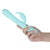 Pillow Talk LIVELY Rechargeable Powerful Rotating Rabbit Vibrator with Swarovski Crystal Teal Tiffany Blue