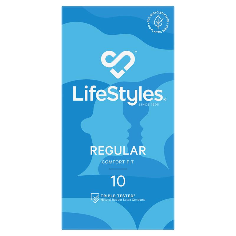 Lifestyles REGULAR Condoms 10 Pack