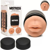 Mistress DOUBLE SHOT MINI MASTURBATOR Mouth and Pussy Medium Skin Tone