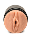 Mistress DOUBLE SHOT MINI MASTURBATOR Mouth and Pussy Medium Skin Tone