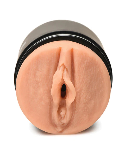 Mistress DOUBLE SHOT MINI MASTURBATOR Mouth and Pussy Medium Skin Tone