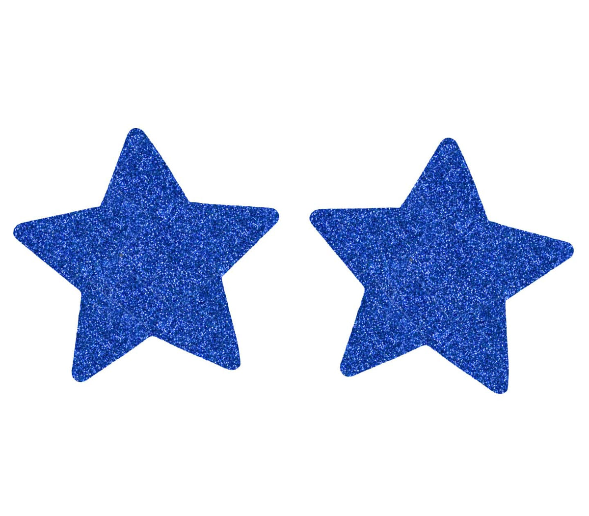 Glitter Star Nipple Pasties Blue