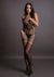 Le Desir Bliss Lingerie BODYSTOCKING FISH AND FENCE NET Black