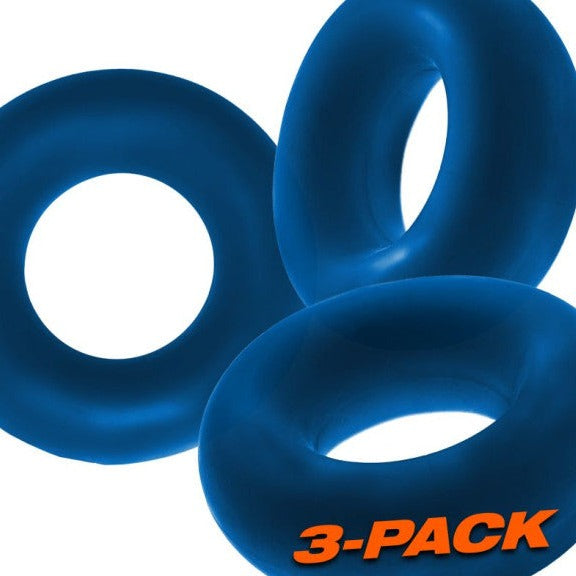 Oxballs FAT WILLY COCK RINGS 3 Pack Jumbo Rings 