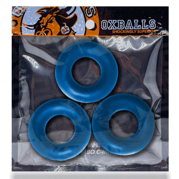 Oxballs FAT WILLY COCK RINGS 3 Pack Jumbo Rings 