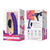 Pegasus 6 inch Curved Realistic Ripple G-Spot P-Spot Peg Rechargeable Remote Controlled Pegging Set includes Adjustable Harness