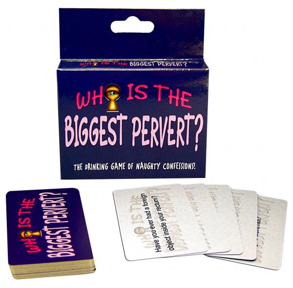 Kheper Games WHO IS THE BIGGEST PERVERT?...The Drinking Card Game of Naughty Confessions!