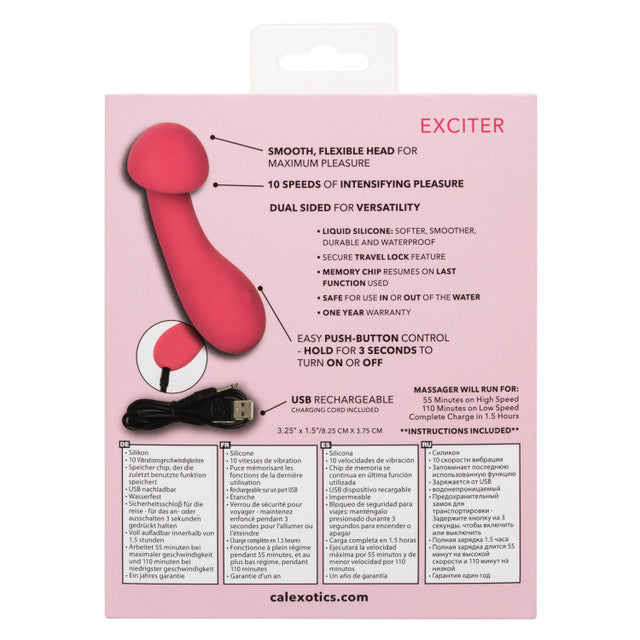 Pixies EXCITER Mini Body Wand Vibrator with Flexible Head