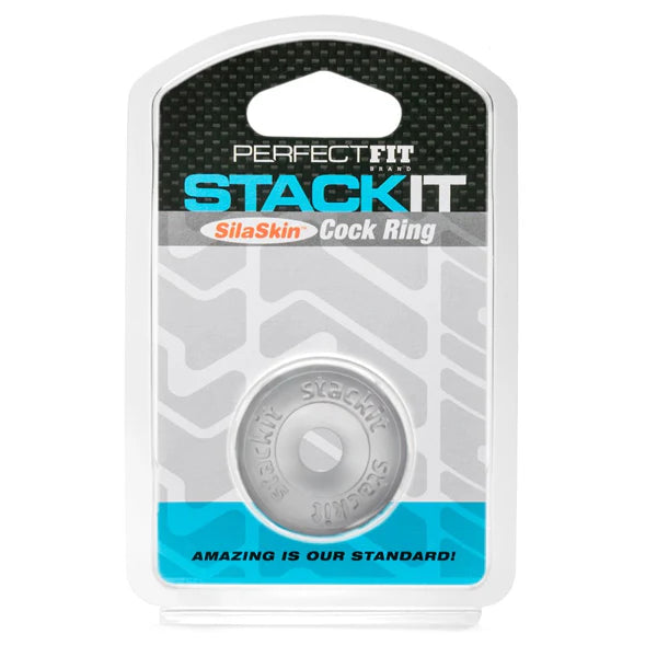 PerfectFit Stackit Cock Ring CLEAR