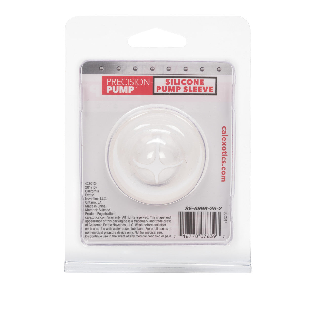 Precision Pump SILICONE PUMP SLEEVE Clear Penis Pump Sleeve