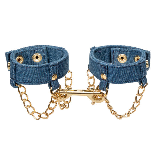CaleXOtics RIDE'EM WRIST CUFFS Premium Denim Collection