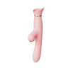 Zalo ROSE RABBIT THRUSTER Strawberry Pink Rotating Vibrator