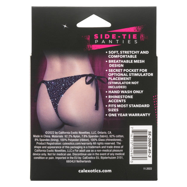 Radiance SIDE-TIE PANTIES with Sparkling Rhinestones