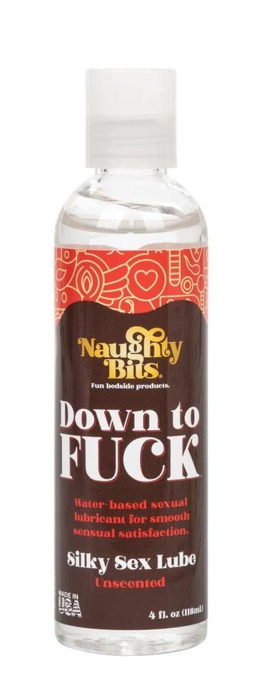 Naughty Bits Down To Fuck Silky Sex Lube