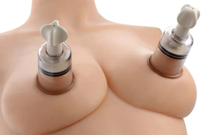 Size Matters CLIT AND NIPPLE SUCKERS SET with Powerful Suction