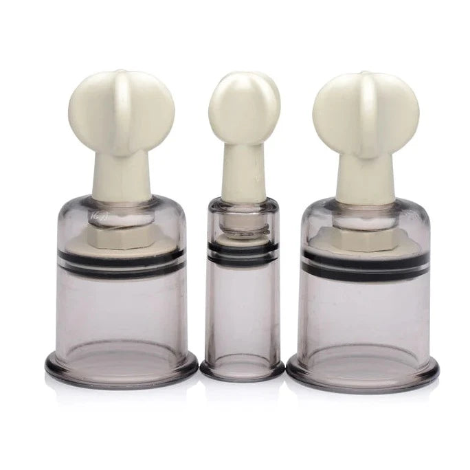 Size Matters CLIT AND NIPPLE SUCKERS SET with Powerful Suction