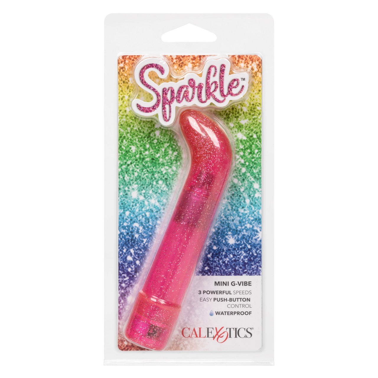 CaleXOtics SPARKLE Mini G-Vibe Pink Sparkling Glitter Battery Powered G-spot Vibrator
