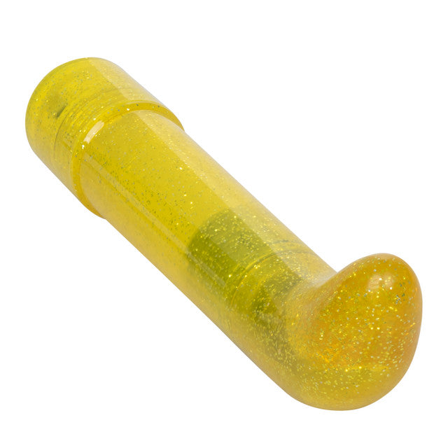 CaleXOtics SPARKLE Mini G-Vibe Yellow Sparkling Glitter Battery Powered G-spot Vibrator