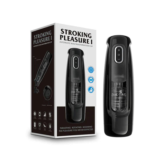 Stroking Pleasure 1 - Automatic Thrusting & Rotating Male Masturbator | Hands-Free Experience