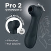 Satisfyer Pro 2 Generation 3 Clitoral Stimulator with Liquid Air Technology and Vibration 