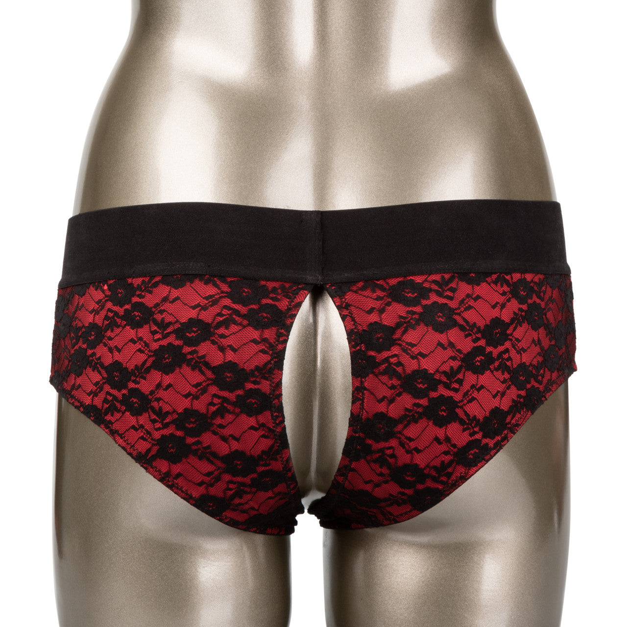 Scandal CROTCHLESS PEGGING PANTY SET includes DILDO