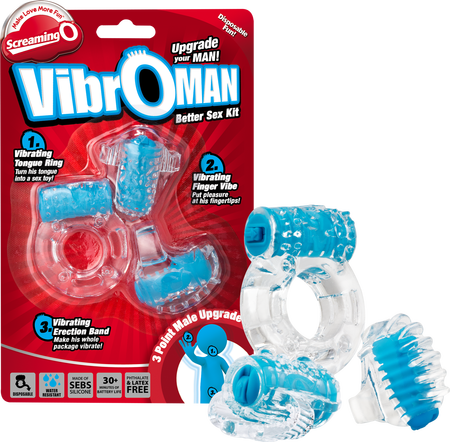 Screaming O Vibroman Blue