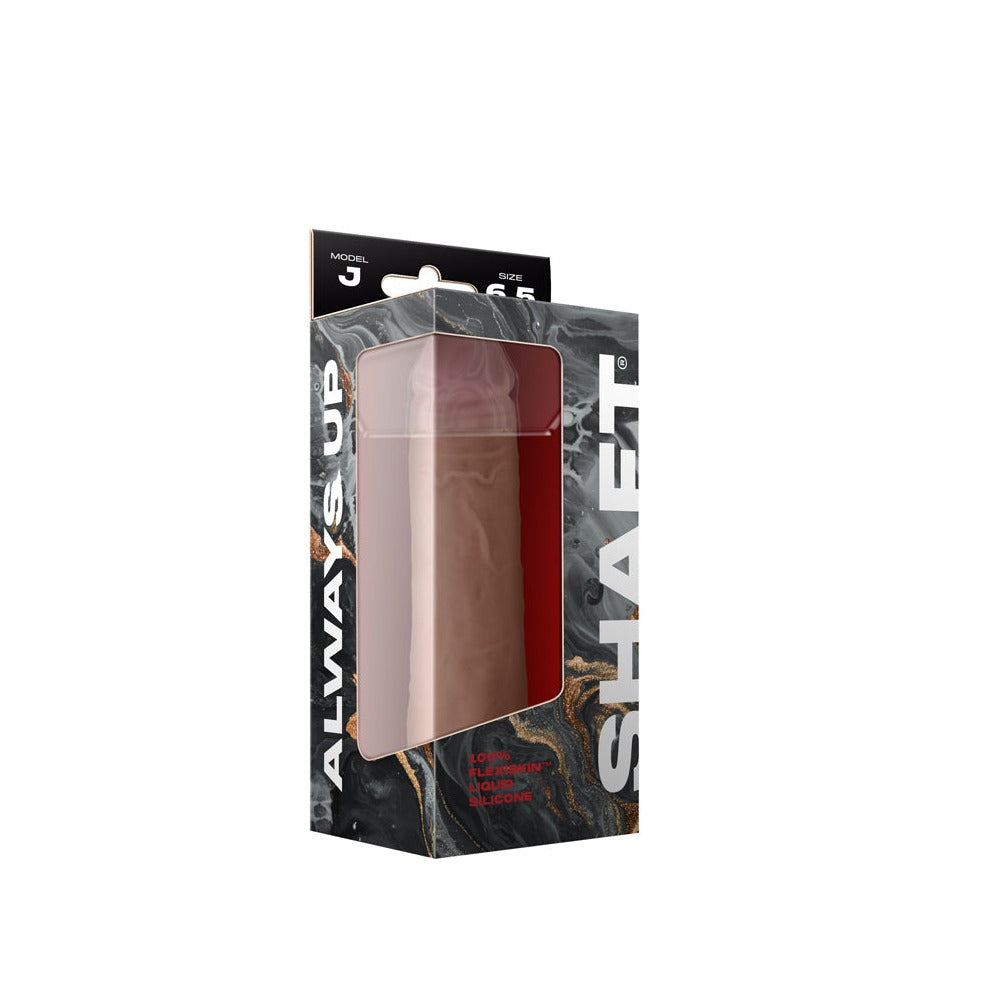 Shaft Always Up Model J Flexiskin Liquid Silicone Realistic Dildo 6.5 inch 