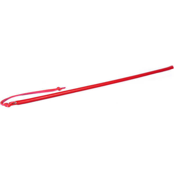 Spartacus Leather Wrapped Cane 24 inch Red Whip