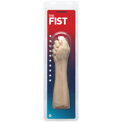 Doc Johnson THE FIST Realistic Hand Fisting SilaGel Dildo 13.5 inch Natural Flesh