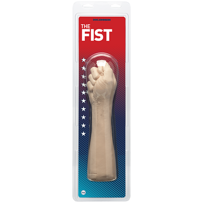 Doc Johnson THE FIST Realistic Hand Fisting SilaGel Dildo 13.5 inch Natural Flesh