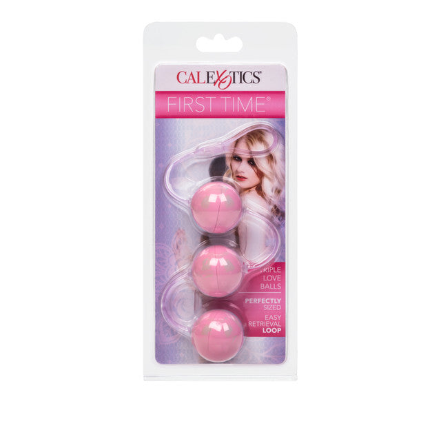 CaleXOtics FIRST TIME TRIPLE LOVE BALLS