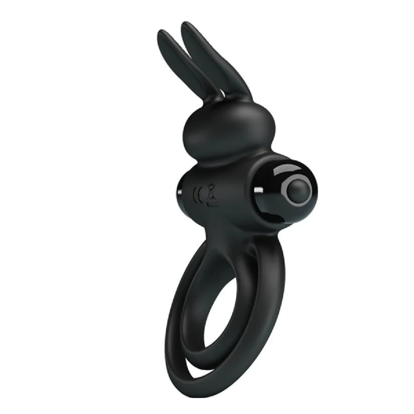 Pretty Love Vibrant Penis Ring I Vibrating Cock Ring Black Rabbit Vibe