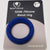 Spartacus WIDE SILICONE DONUT RING Blue 1.5 inch