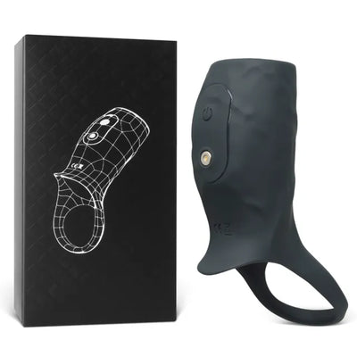 Vibrating Cock Ring – 10-Speed Rechargeable Medical-Grade Silicone