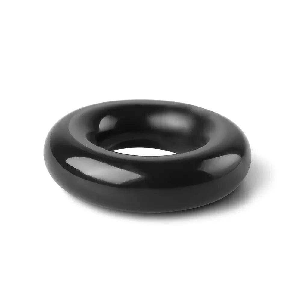 Triple Black Cock Ring Kit - 3 Pack Stretchy Penis Rings Set