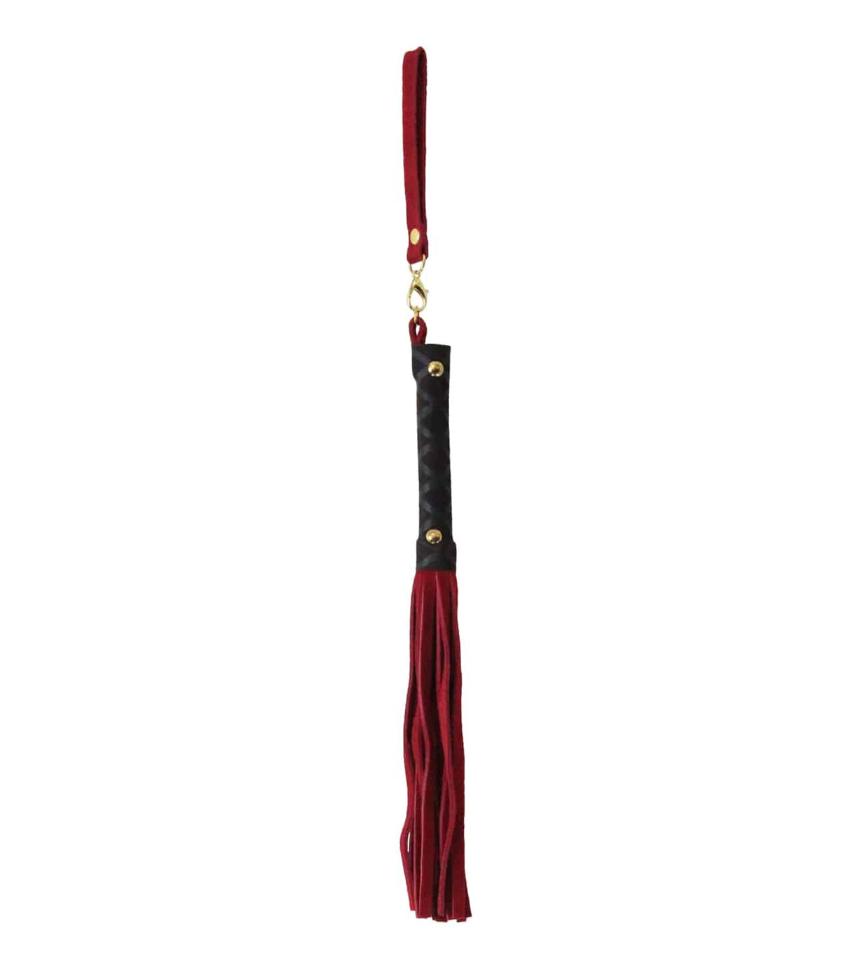 Mini flogger with latex handle