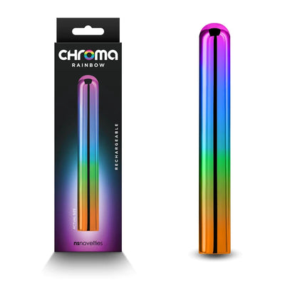 Chroma RAINBOW Coloured Rechargeable Slim Vibrator