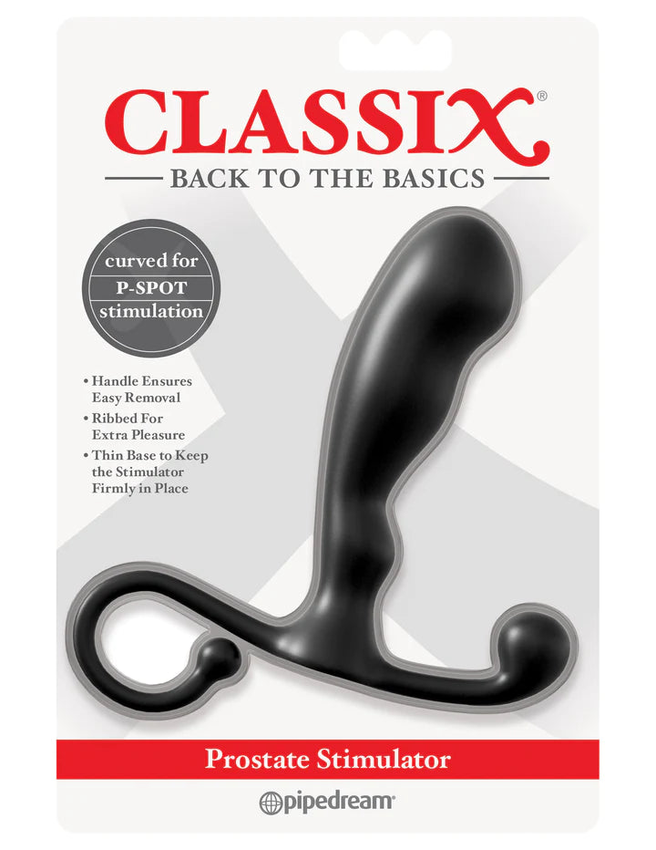 Pipedream CLASSIX Prostate Stimulator Black - Ultimate Pleasure