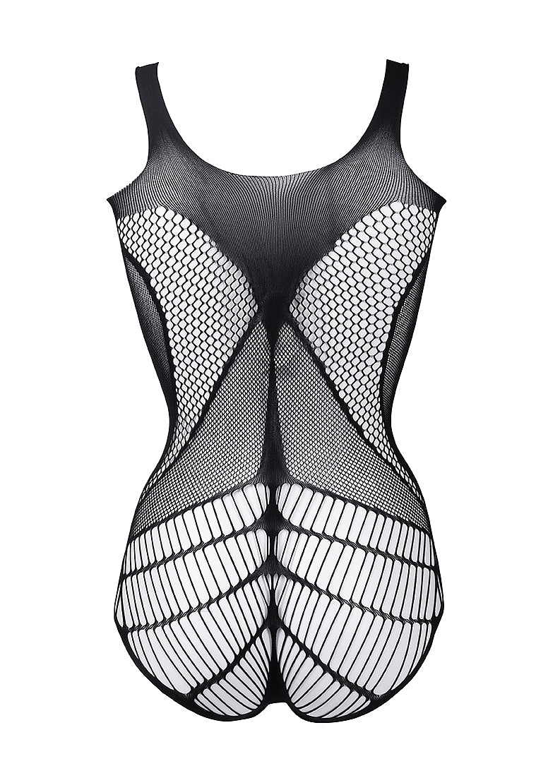 Le Desir Bliss Lingerie NET DESIGN CONTRASTING TEDDY