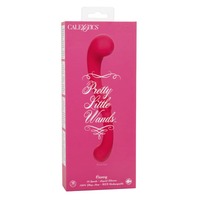 Pretty Little Wands CURVY Pink Flexible Double Ended Vibrating Body Wand Dildo