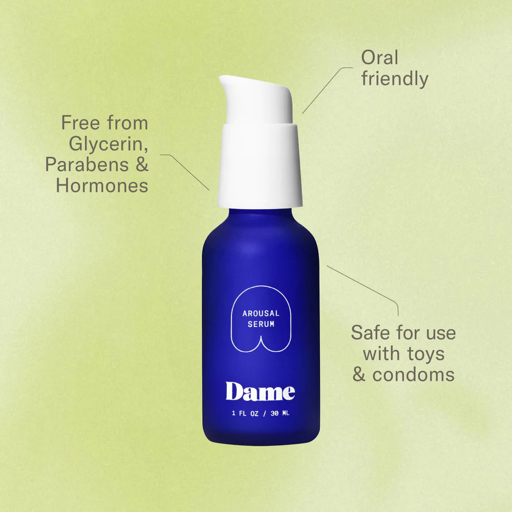 Dame AROUSAL SERUM pH Balanced formula with natural ingredients 30ml