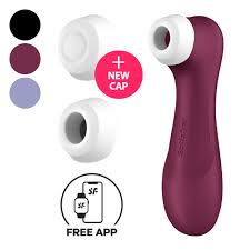 Satisfyer Pro 2 Generation 3 Clitoral Stimulator with Liquid Air Technology and Vibration (wine Red)
